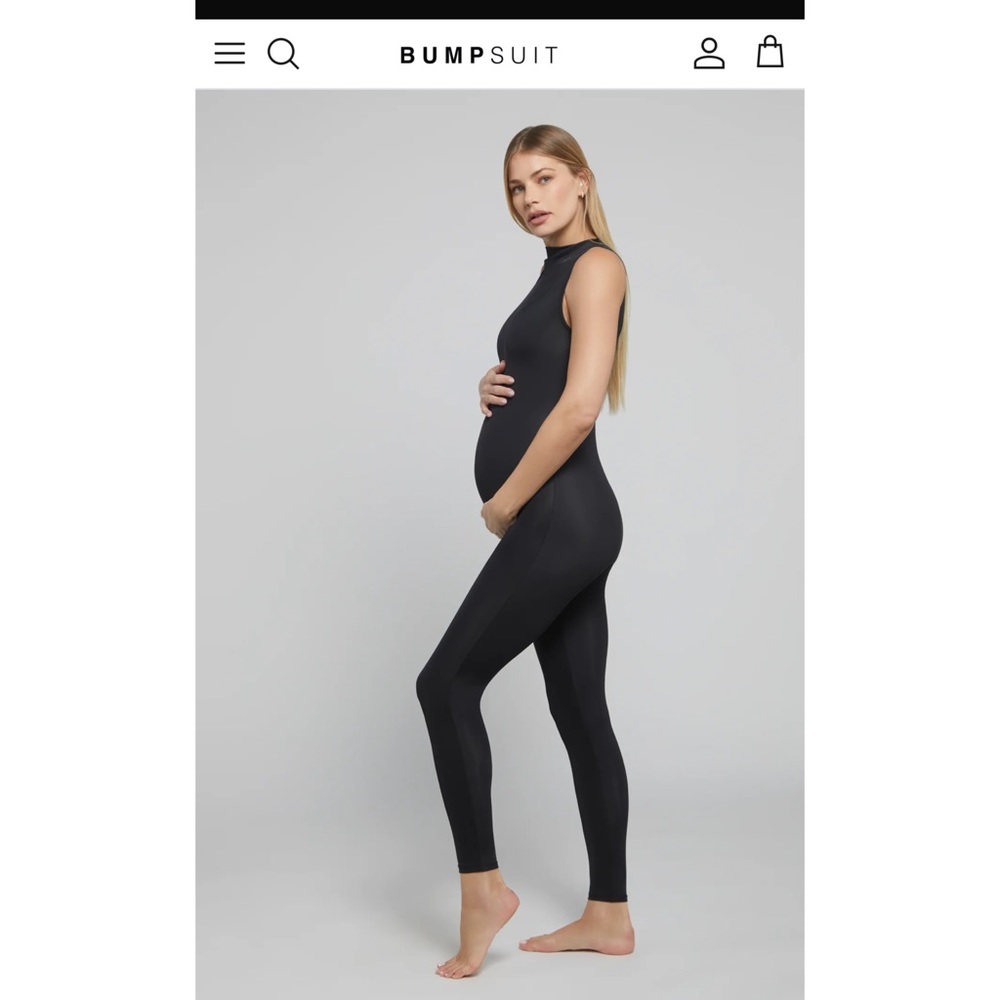 The Gia Bumpsuit size small, BLACK new with tags
